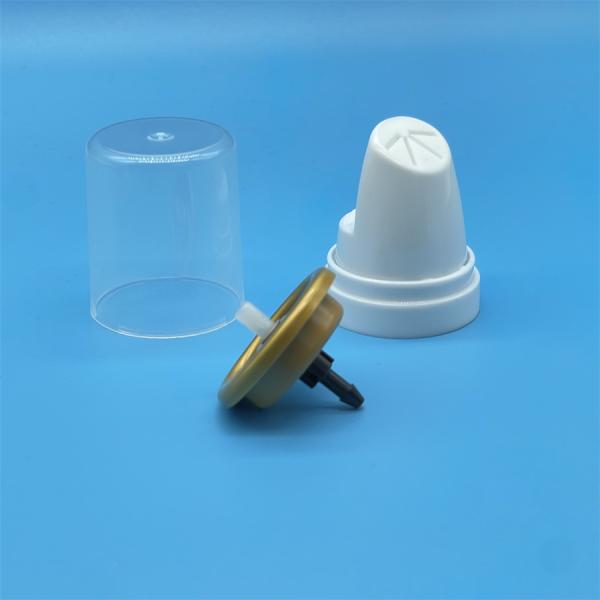 Aerosol Can Valve for Hair Mousse Spray in Salon Styling – Foaming Valve System with Smooth Actuator for Precision Application