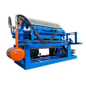 Waste Paper Pulp 7000 Pcs Making Automatic Small Catron Egg Tray Machine Pulp