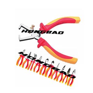 6" 1000V Voltage VDE Hand Tools Insulated Electrician Wire Strip Pliers