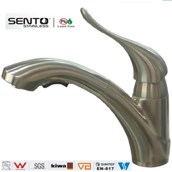 Good quality pull out system single lever kitchen faucet mixer