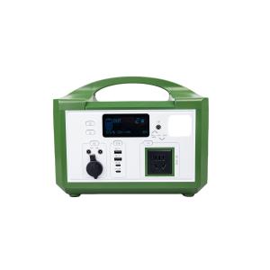 Quick Charge MPPT Solar Cotroller 600W Power Green Plastic Case Solar Generator