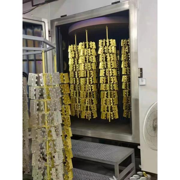 High Efficiency PVD Coating System with Bright Metallic Gloss and Full Auto Control for Stainless Steel Jewelry and Glass
