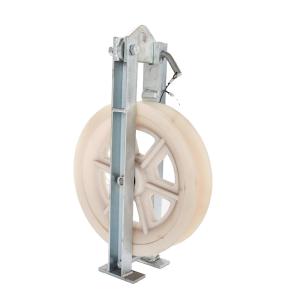 15KN Transmission Stringing Blocks Aluminum Alloy Aerial Roller