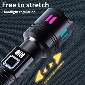 Strong Light Portable Emergency Flashlight Rechargeable Outdoor Patrol