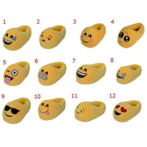 emoji slippers plush slipper cheap slipper with good quality Emoji Emoticon