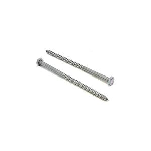 1/4" X 6 Inch Lag Screws 304 Stainless Steel Deep Coarse Threads