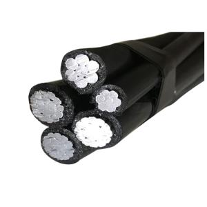 China 3 Phase Conductor Aerial Bundled Cable 5 Core Excellent Corrosion Resistant on sale