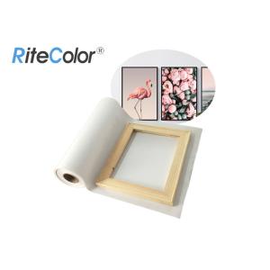 Waterproof Inkjet Cotton Canvas Inkjet Polyester Canvas Roll Matte Canvas