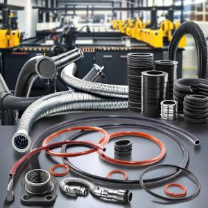 20 ~ 90 Shore Customized Heat Resistant Nitrile O Rings Rubber Silicone O Ring