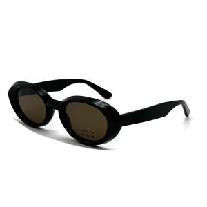 Acetate Frame Sunglasses Fashionable Oval Eye Shape and Classic Frame Style