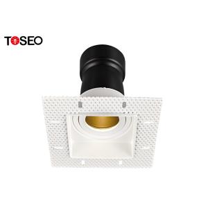 GU5.3 125mm Anti Glare Square Recessed Spotlights Adjustable Trimless
