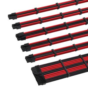 ATX 24P 4+4 GPU 6+2 PCI-E 6 PCI-E PSU Extension Cable 18AWG Softest PET Braided