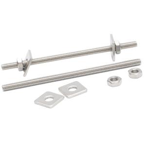 Metric DIN Standard Wall Mounting Double Head Bolt Through Bolts with 304