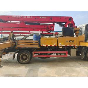 High/Low Pressure 2019 Sy 30 Meter Concrete Pump on Sy Chassis for Semi-Dry