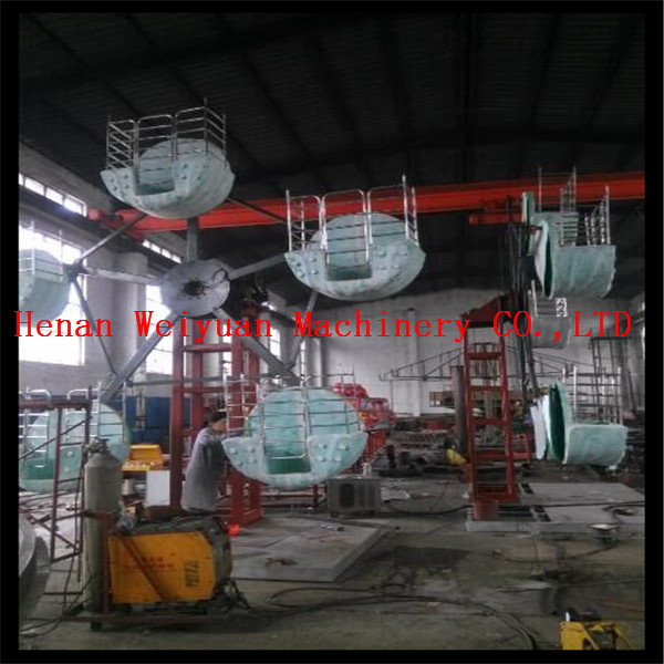 Double Sides10 cabins Mini Ferris Wheel Children Games for park