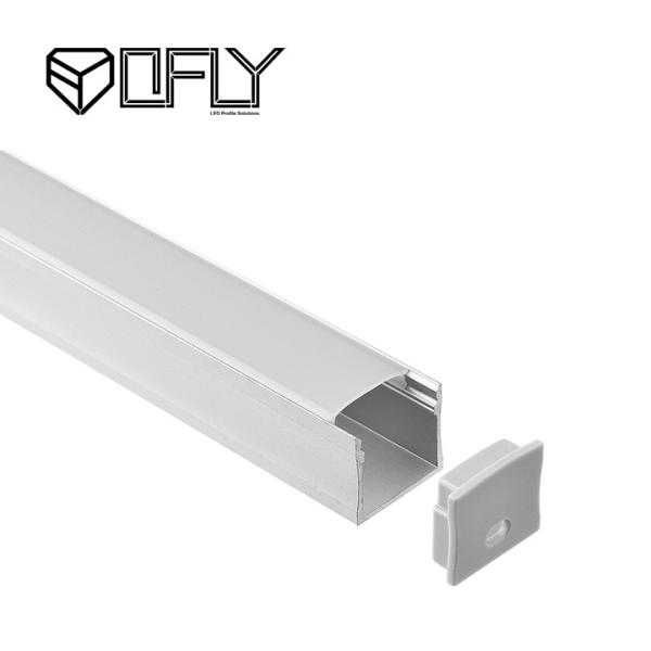 Quality Middle Size Surface Mounted LED Profile For Ceiling Lighting 23.5*20.5mm for sale