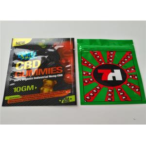 Aluminum Foil Herbal Incense Packaging Matte OPP Material With Transparent Color