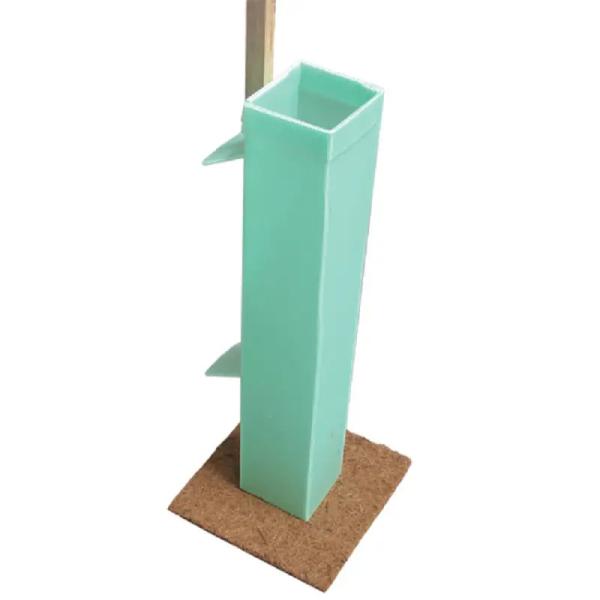 Polypropylene Corflute Tree Guard Corrugated Plastic Vine Protector Lightweight