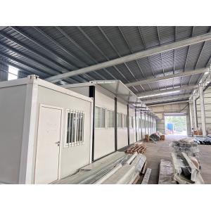 Galvanized Steel Structure Sandwich Panel Flat Pack Container House for Custom