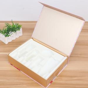 Custom flip type cosmetic packaging box, gilding and silver stamping facial mask