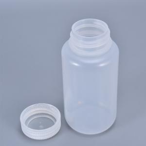1000ml PP/HDPE Plastic Transparent Cylindrical Bottle with Leakproof Lid and