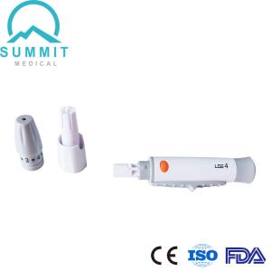 Light Weight Portable Lancet Pen With Multiple Depth Settings