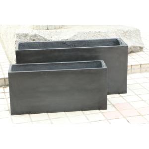 Rectangle Reinforced Clay Planter For Flower And Green Plant Arrangement