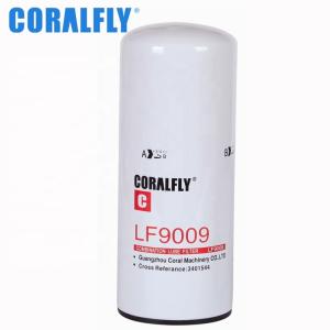 China 17 Micron Truck Oil Filter Lf9009 Cross Reference Spin On Style on sale