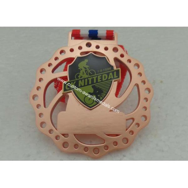 Karate Awards Medals , Custom Sports Running Enamel Cycle Awards Medal