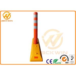 Flexible 78cm TPU Road Traffic Delineator Post / Lane Separator