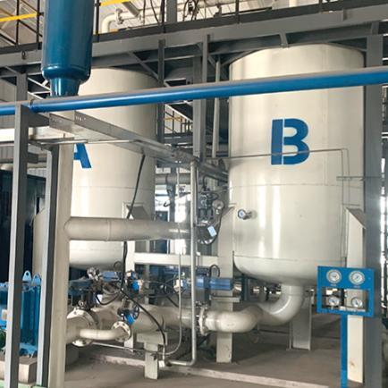 Quality VPSA Oxygen Generator with ≥1barg Outlet Pressure ≤－60℃ Dew Point and Air Cooling for Industrial Use for sale