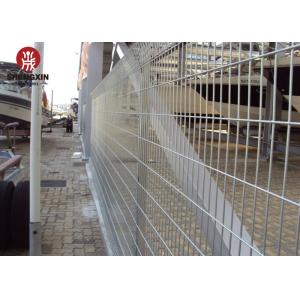 Powder Coated Double Loop Roll Top Mesh Fence Panels Low Carbon Steel Wire
