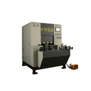 Steel Panel / Box Angle Forming CNC Corner Former Machine Bending 90 Degree