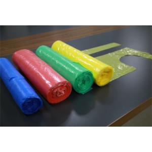 White Disposable Plastic Aprons , Disposable Poly Aprons Eco - Friendly