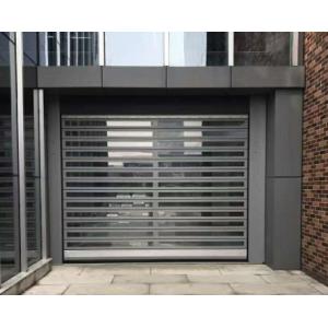 High Safety Efficiency Aluminum Transparent High Speed Spiral Door With 220V