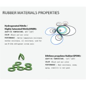 Hydraulic Cylinder FKM Rotary Seal Ring / Rubber NBR Sealing Ring