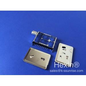 Wholesale metal tuner shell , tuner shell,IEC connector with shield frame for pcb board from china suppliers