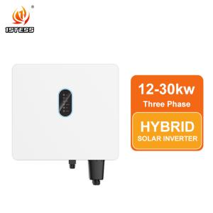 China 150V Hybrid Inverter 12kw 15kw 20kw 25kw 30kw 3 Three Phase Pure Sine Wave Solar System Solar Hybrid Inverters for Home Use on sale