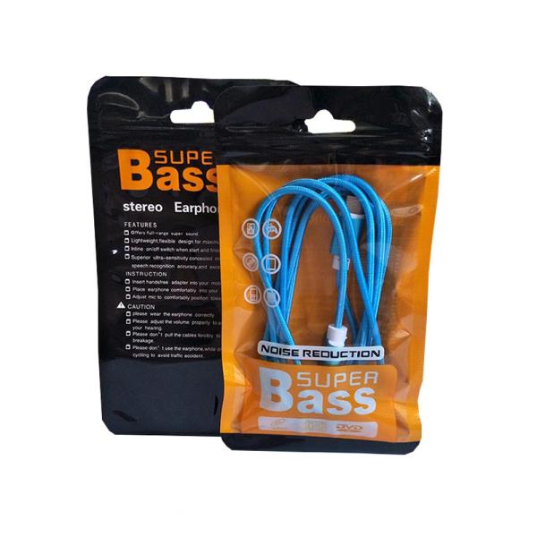 Phone Case Computer USB Plastic Aluminum Foil Eco-friendly Resealable Packing Sachet With Private Label Wholesale