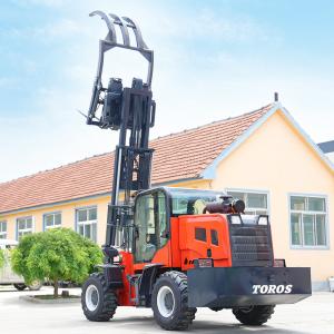 3.5T To 5T Rough Terrain Counterbalance Forklift Multifunctional