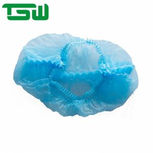Dustproof SPP Disposable Mob Cap With Double Elastic