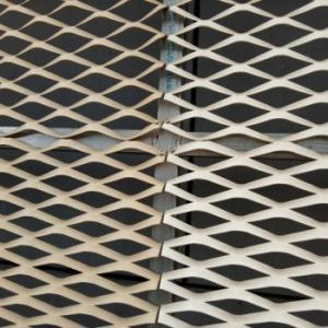 Heavy Duty Flat Expanded Wire Mesh Galvanised Expanded Mesh For Security Doors