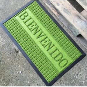 Polypropylene embossed anti slip rubber door mat Embossed floor mat