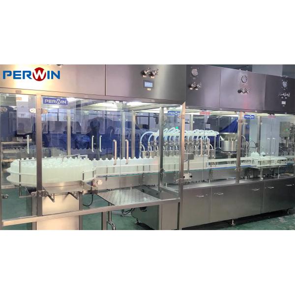 Precision Animal Vaccine Aseptic Filling Machine With Aluminum Capping CAM