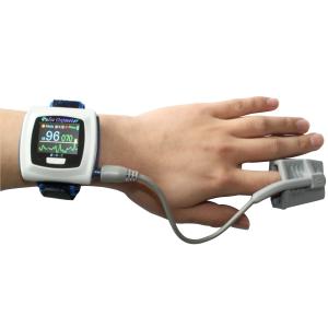 Contec Babies Wrist Fingertip Pulse Oximeter With Alarm SpO2 LED