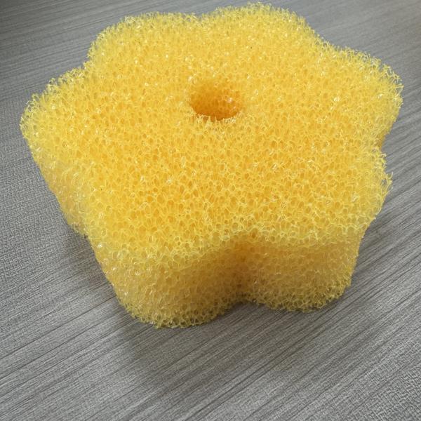 Scrub Daddy FlexTexture Sponge with Temperature-Activated Smart Texture for Multi Surface Cleaning and Odor-Resistant Hygienic Design