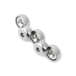 Wholesales countersunk hole cup magnet pot magnets provide customized service