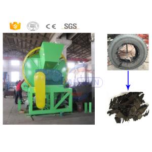 Automatic Scrap Rubber Tires Recycling Machine With Compact Structure