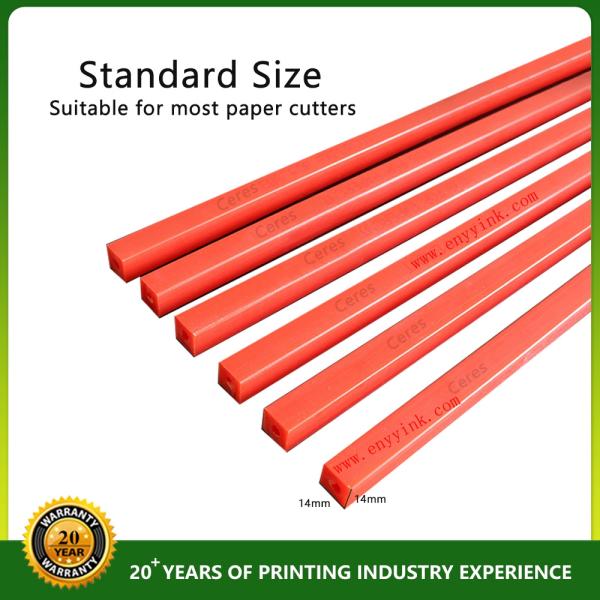 PVC Nylon HDPE PE Polar Cutting Sticks For Paper Cutters 770*10*4.5mm Thickness