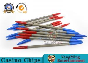 China Baccarat Casino Gambling Games Dedicated 2 Functions Blue / Red Ball Pen on sale